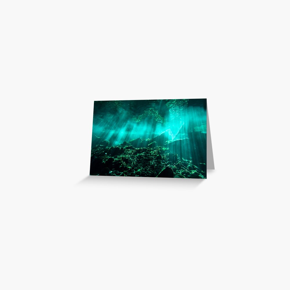 Gran Cenote Greeting Card