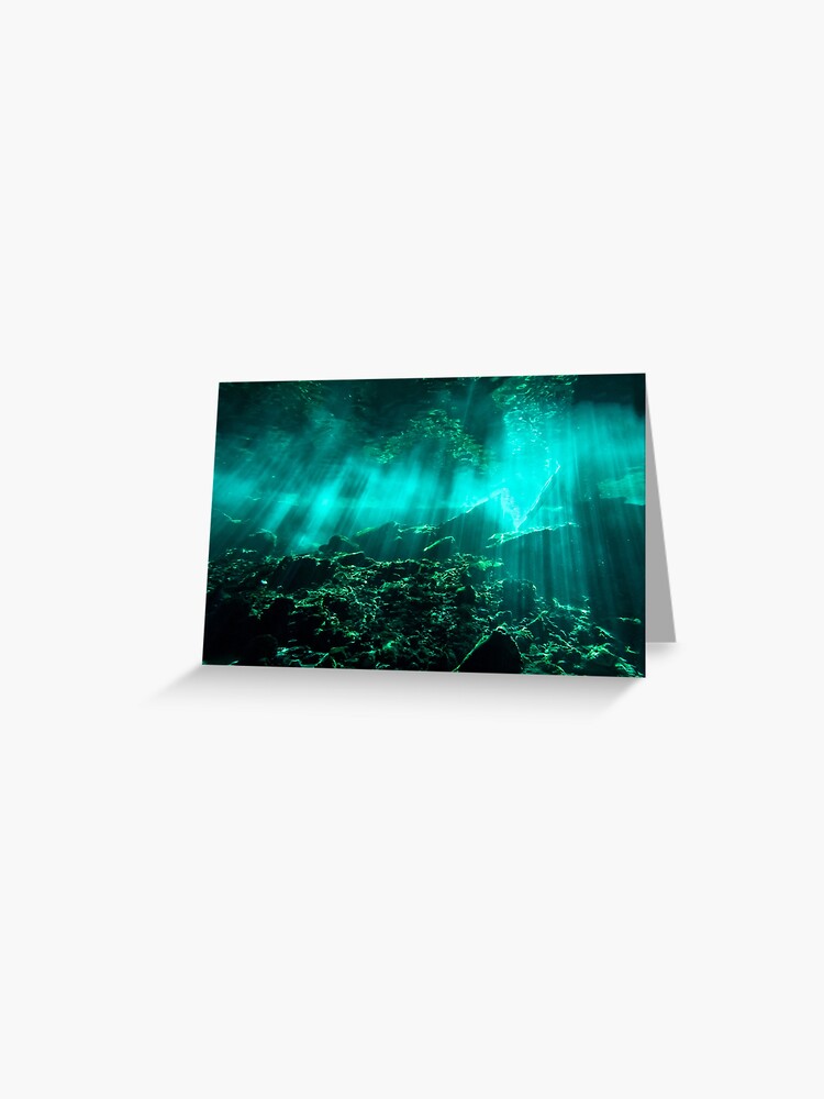 Thumbnail 1 of 2, Greeting Card, Gran Cenote designed and sold by David Burstein.