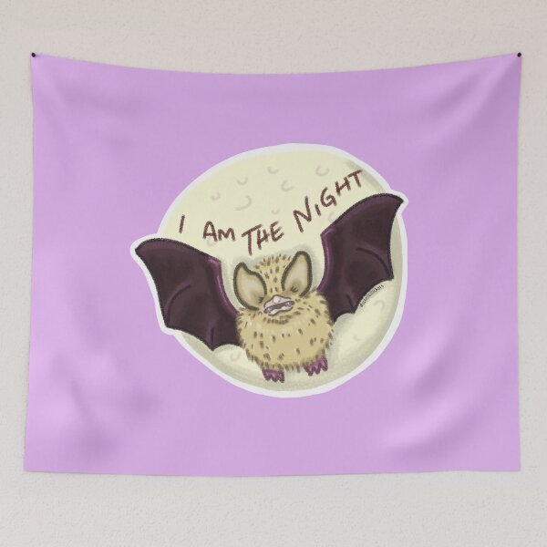 Item preview, Angsty Cuban Funnel-eared Bat designed and sold by schellsstickers.