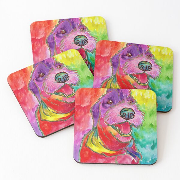Item preview, Rainbow Bernadoodle designed and sold by Spike and Sparkle.