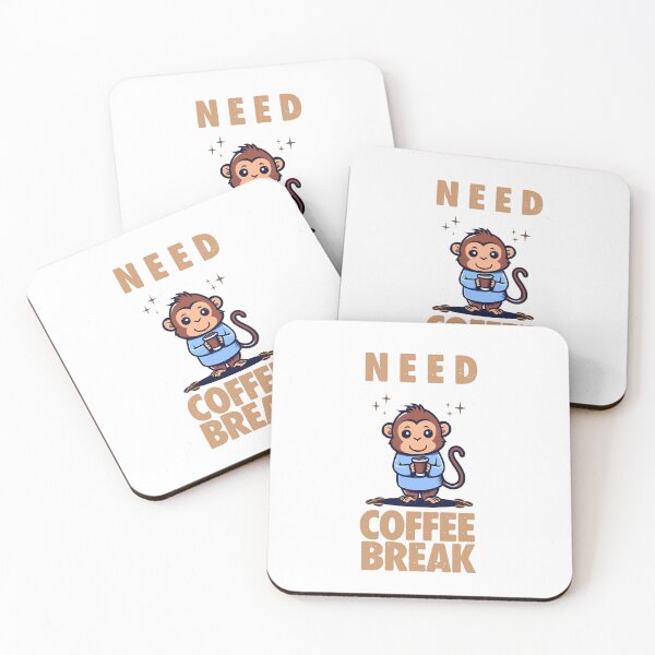 Item preview, I Need a Coffee Break designed and sold by ZenStickConcept.