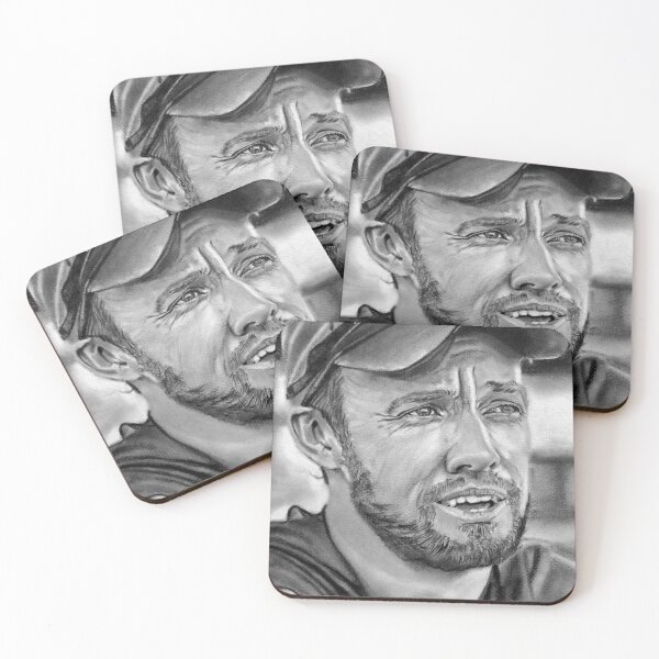 Item preview, A B De Villiers pencil drawing designed and sold by MubaraksArt.