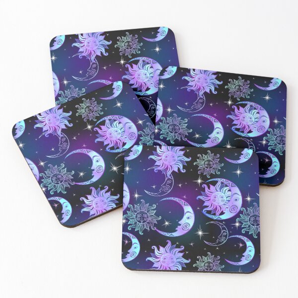 Item preview, Celestial Sun and Moon designed and sold by Sugar-Magnolia.