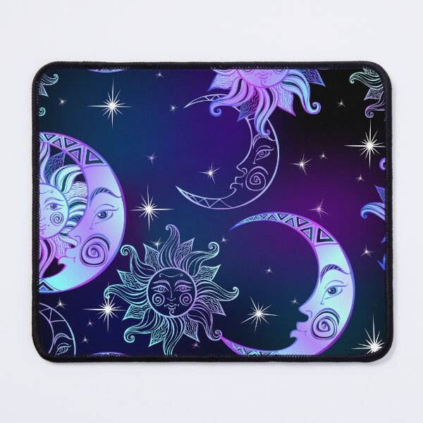 Item preview, Celestial Sun and Moon designed and sold by Sugar-Magnolia.