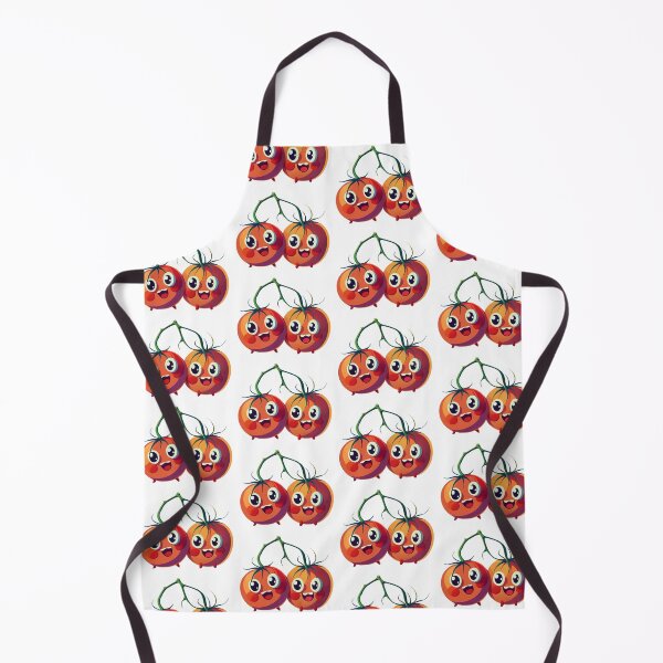 Item preview, Cartoon Cherry Tomatoes: The Happiest Bunch designed and sold by EmeraldeaDesign.