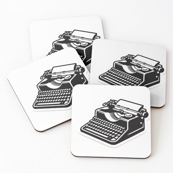 Item preview, Vintage Typewriter Sticker designed and sold by Vistaprint.
