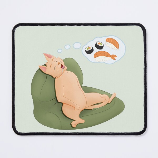 Item preview, Sushi Cat designed and sold by ElieBlackCat.