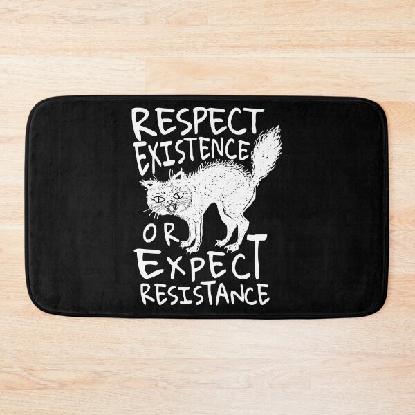 Item preview, Respect Existence or Expect Resistance Animal Rights Activist  designed and sold by The Junto Shop.