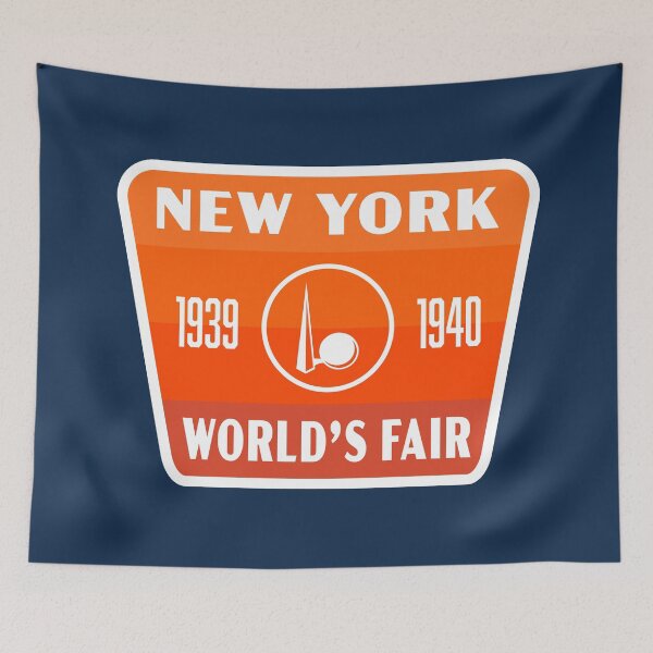 Item preview, 1939-40 New York World's Fair Retro Badge (Orange) designed and sold by deadmansupplyco.