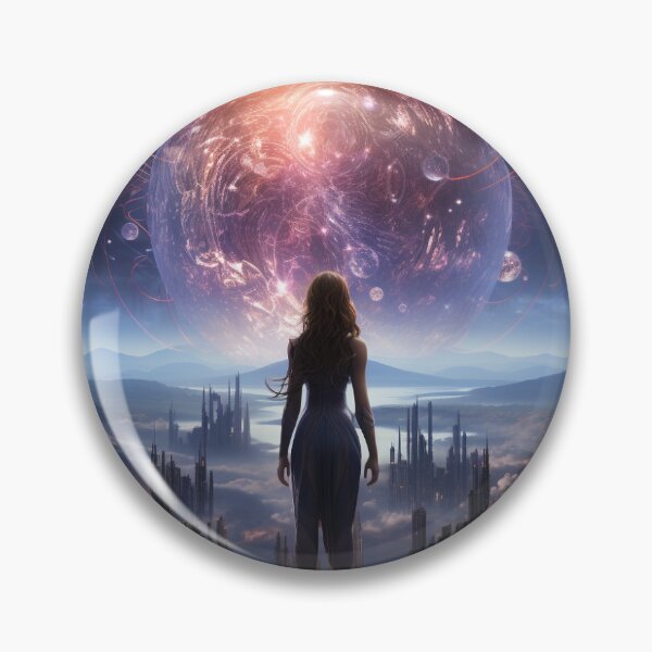 Item preview, Cybernetic Celestial: Digital Dawn designed and sold by QuantumCosmos.