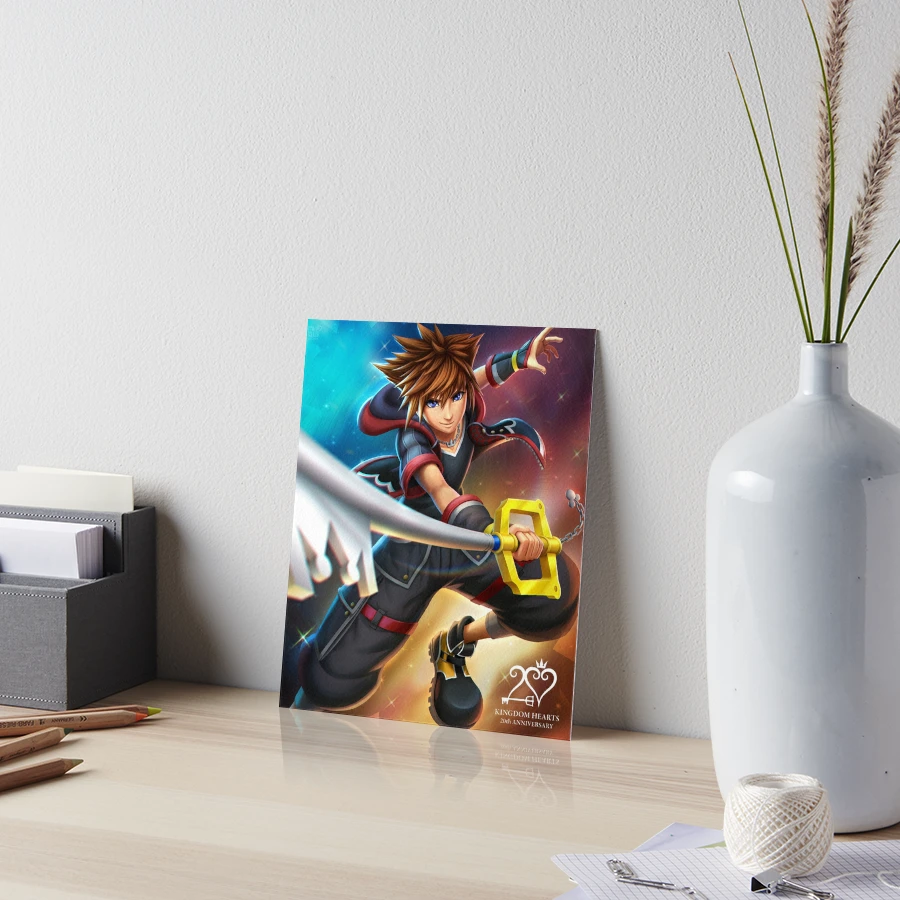 Kingdom hearts Sora Art Board Print for Sale by skydesigns