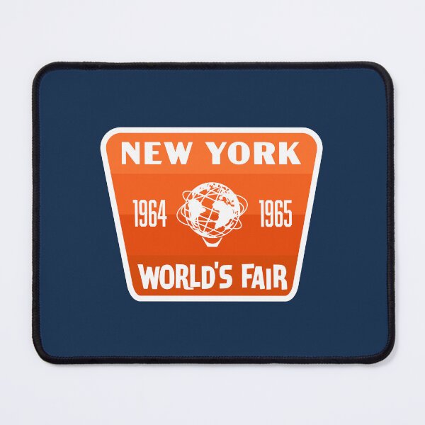 Item preview, 1964-65 New York World's Fair Retro Badge (Orange) designed and sold by deadmansupplyco.