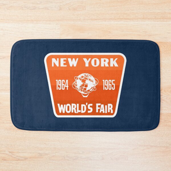 Item preview, 1964-65 New York World's Fair Retro Badge (Orange) designed and sold by deadmansupplyco.