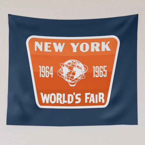 Item preview, 1964-65 New York World's Fair Retro Badge (Orange) designed and sold by deadmansupplyco.