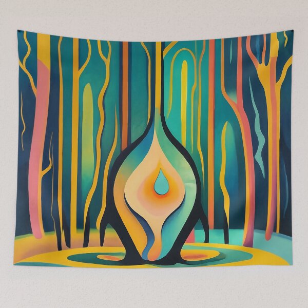 Item preview, female curves in a forest designed and sold by Lefteris Betsis.