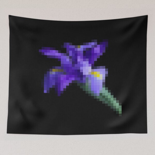 Item preview, Purple Iris - Pixelated designed and sold by Thomas Bugarin.