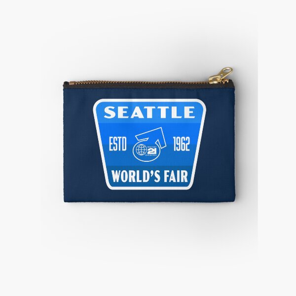 Item preview, 1962 Seattle World's Fair Retro Badge (Blue) designed and sold by deadmansupplyco.
