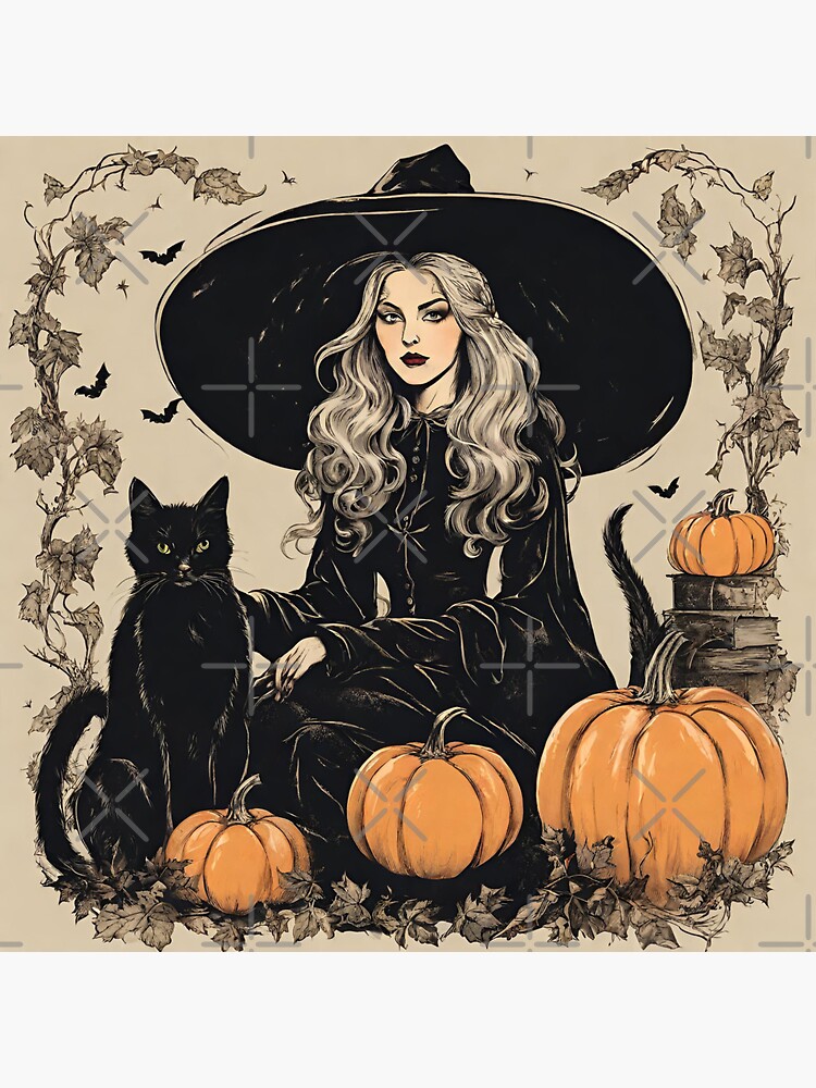 Black store cat witch