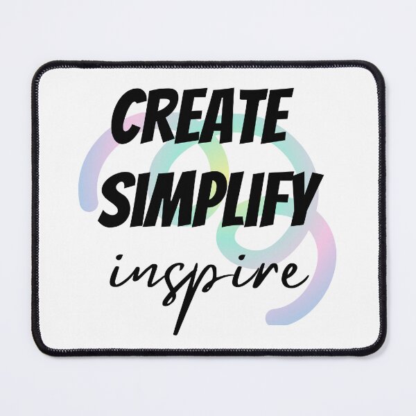 Item preview, Create Simplify Inspire Design designed and sold by JAMTEESHOP.