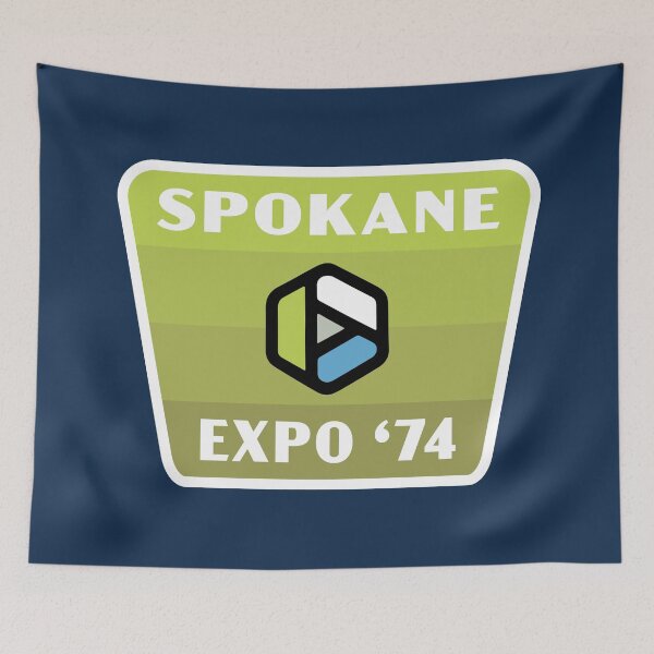Item preview, Expo '74 Spokane World's Fair Retro Badge (Green) designed and sold by deadmansupplyco.
