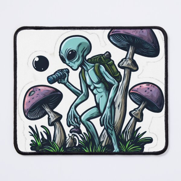Item preview, Alien mushroom hunters designed and sold by Studio-g.