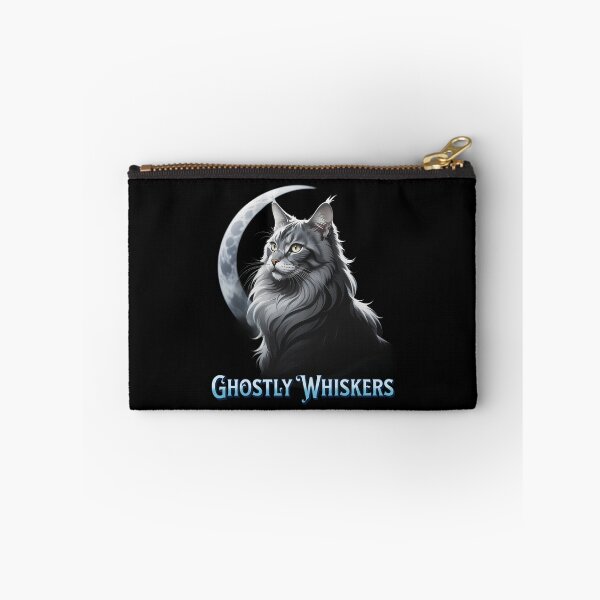 Item preview, Ghostly Whiskers! Halloween Design, Maine Coon designed and sold by RuyaFab.