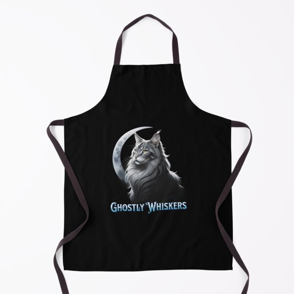 Item preview, Ghostly Whiskers! Halloween Design, Maine Coon designed and sold by RuyaFab.