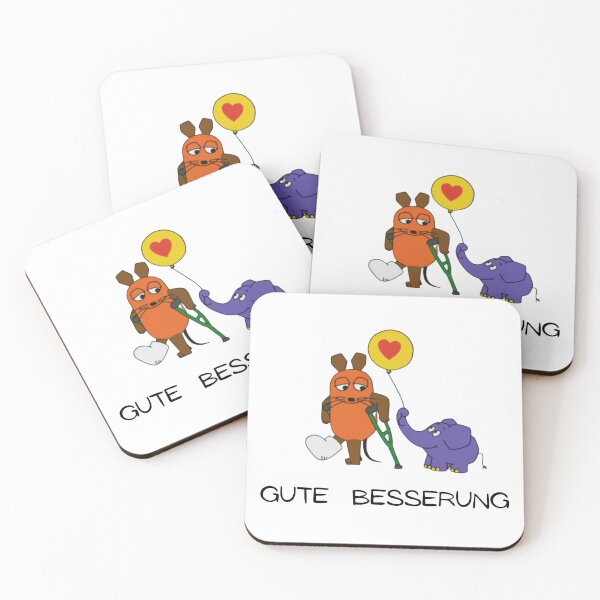 Item preview, Get well soon- Sendung mit der Maus - Gute Besserung . German tv kids designed and sold by LaundrySalt.