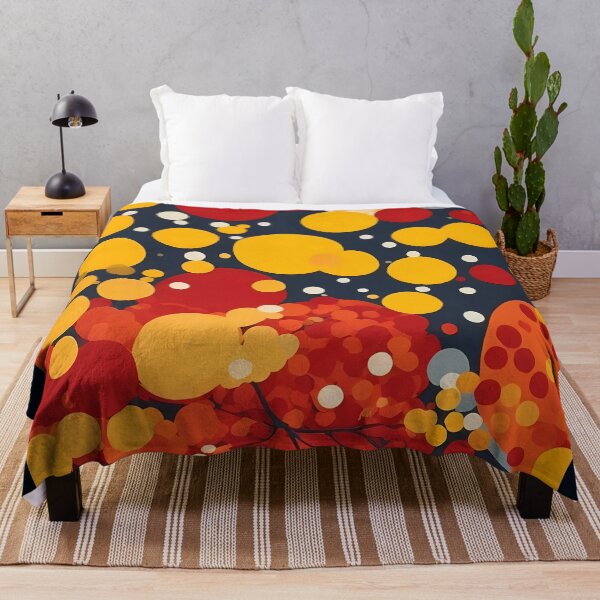 Item preview, Sunset in Flames - Dot Pattern designed and sold by Omarupattern51.