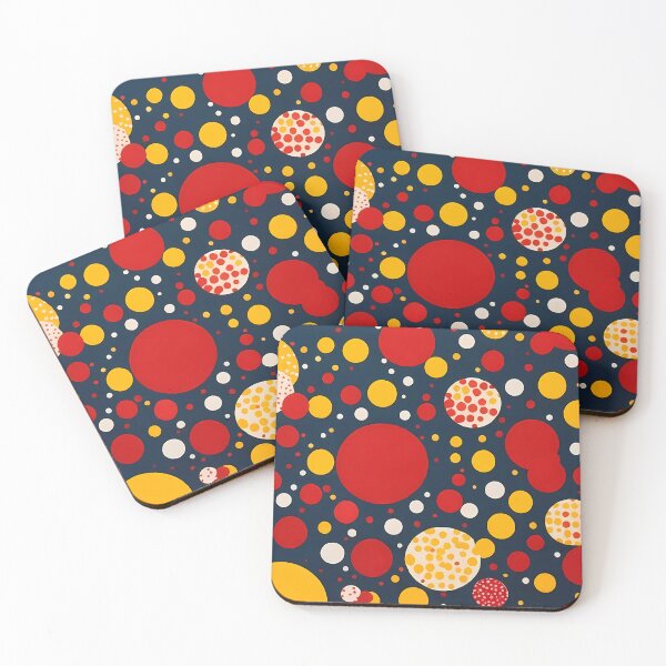 Item preview, Warm Golden Glow-Dot Pattern designed and sold by Omarupattern51.