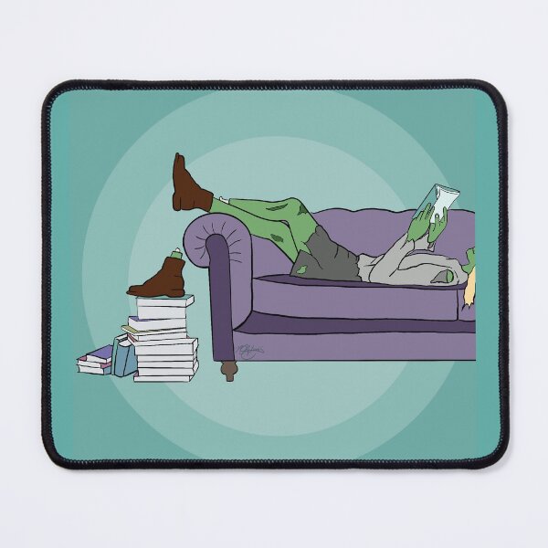 Item preview, Reading Zombie designed and sold by mackmadams.