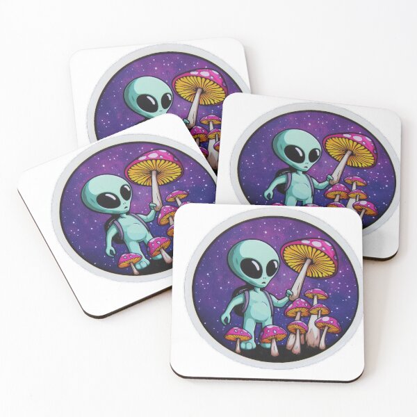 Item preview, Alien mushroom hunters designed and sold by Studio-g.