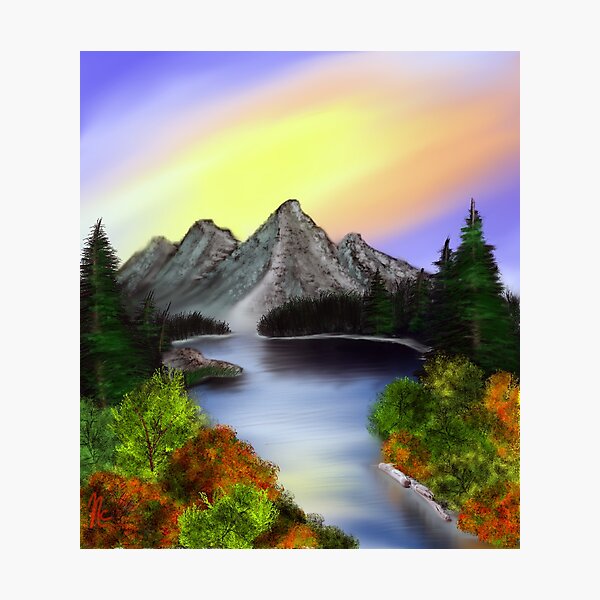 Item preview, Mountain View designed and sold by NateArtDesign.
