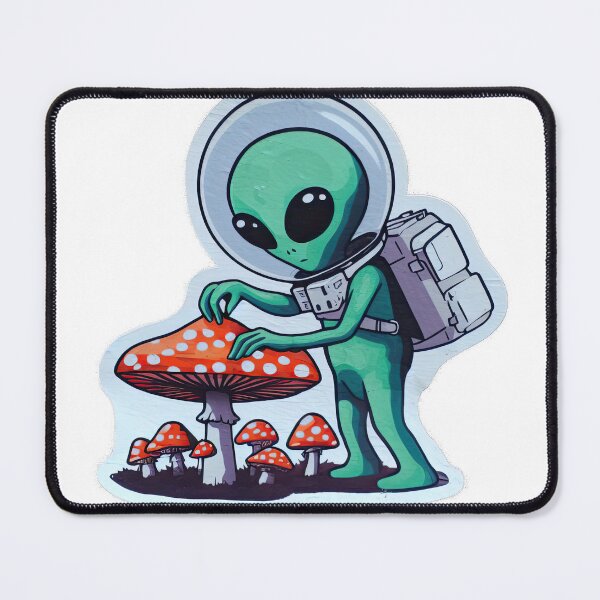 Item preview, Alien mushroom hunters designed and sold by Studio-g.