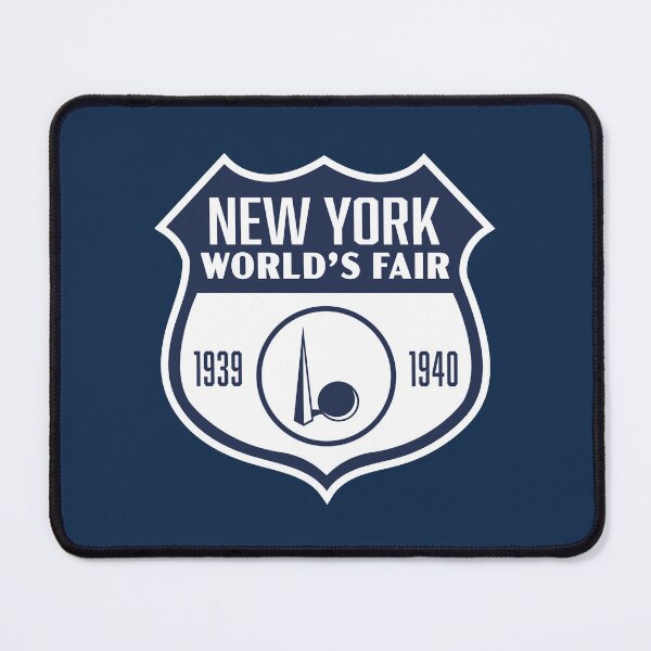Item preview, 1939-40 New York World's Fair Retro Shield (Blue) designed and sold by deadmansupplyco.