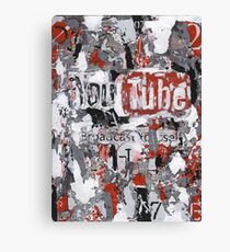 Social Series - Youtube Canvas Print