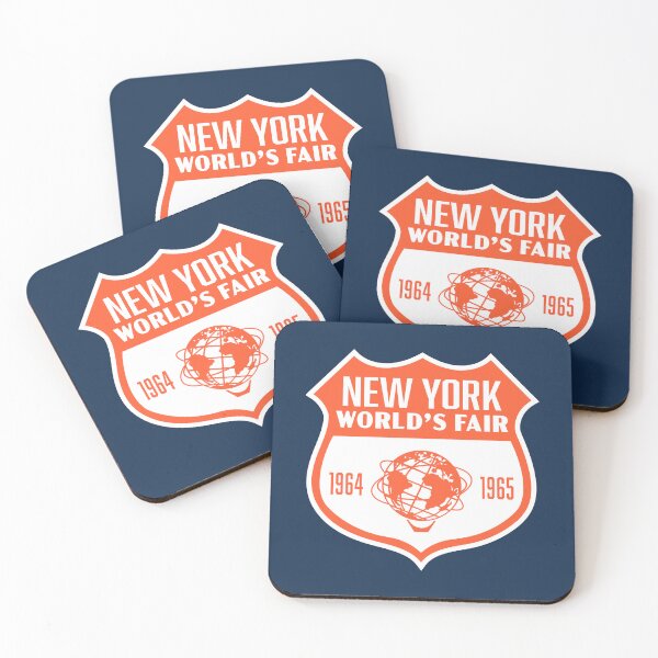 Item preview, 1964-65 New York World's Fair Retro Shield (Orange) designed and sold by deadmansupplyco.