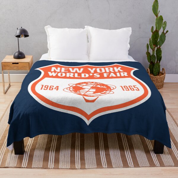 Item preview, 1964-65 New York World's Fair Retro Shield (Orange) designed and sold by deadmansupplyco.