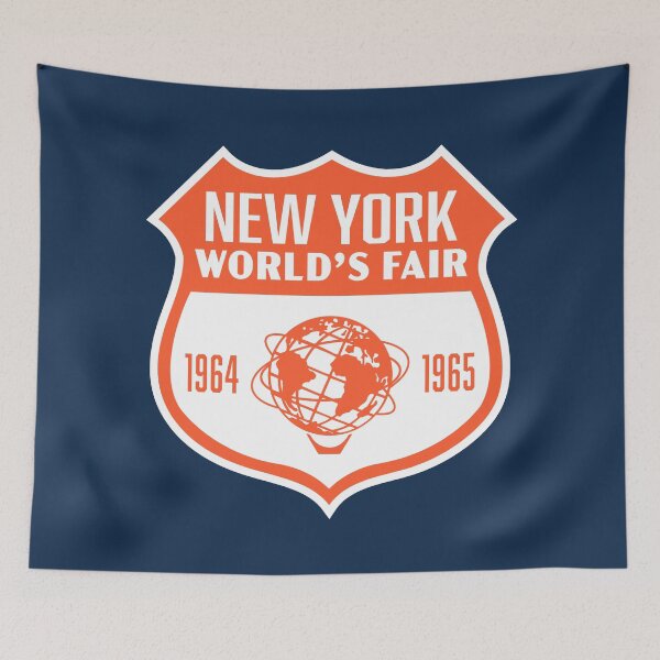 Item preview, 1964-65 New York World's Fair Retro Shield (Orange) designed and sold by deadmansupplyco.