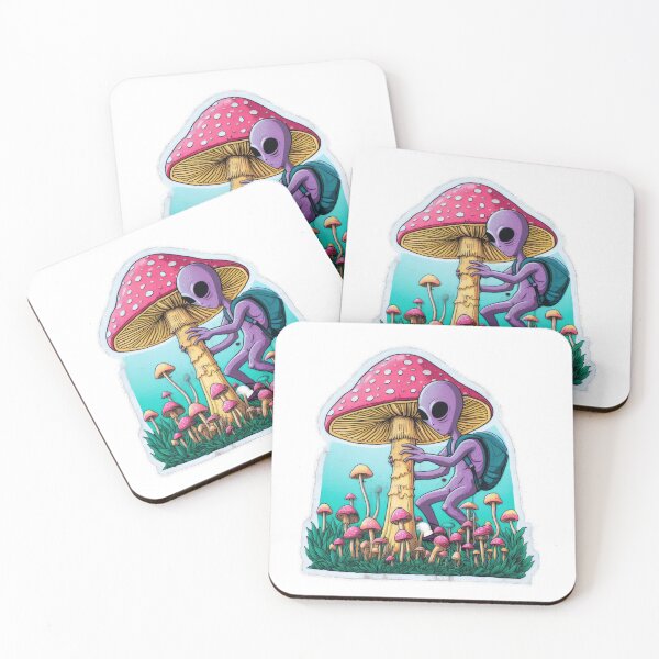 Item preview, Alien mushroom hunters designed and sold by Studio-g.