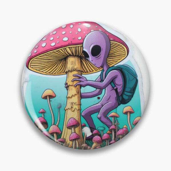 Item preview, Alien mushroom hunters designed and sold by Studio-g.
