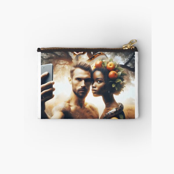 Item preview, Adam and Eve take a selfie in Paradise ! designed and sold by Cruelife.
