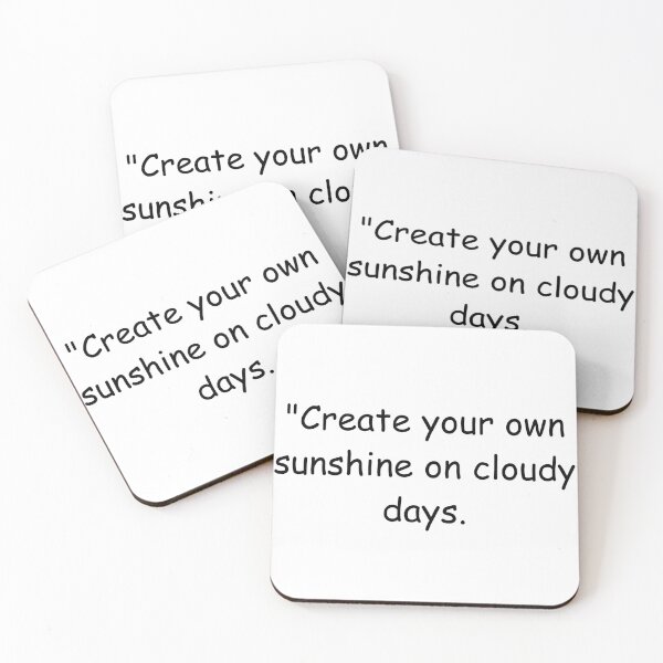 Item preview, Create your own sunshine on cloudy days designed and sold by StickerguyYYY.
