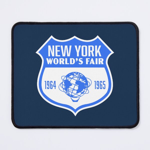 Item preview, 1964-65 New York World's Fair Retro Shield (Blue) designed and sold by deadmansupplyco.