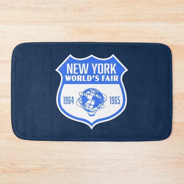 Item preview, 1964-65 New York World's Fair Retro Shield (Blue) designed and sold by deadmansupplyco.