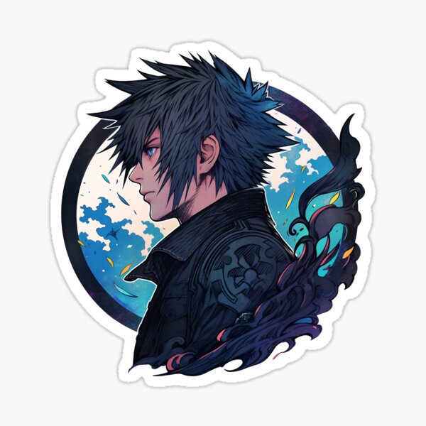 Vista previa del artículo con la obra «Noctis-Final Fantasy XV», diseñado y vendido por SchellStation.