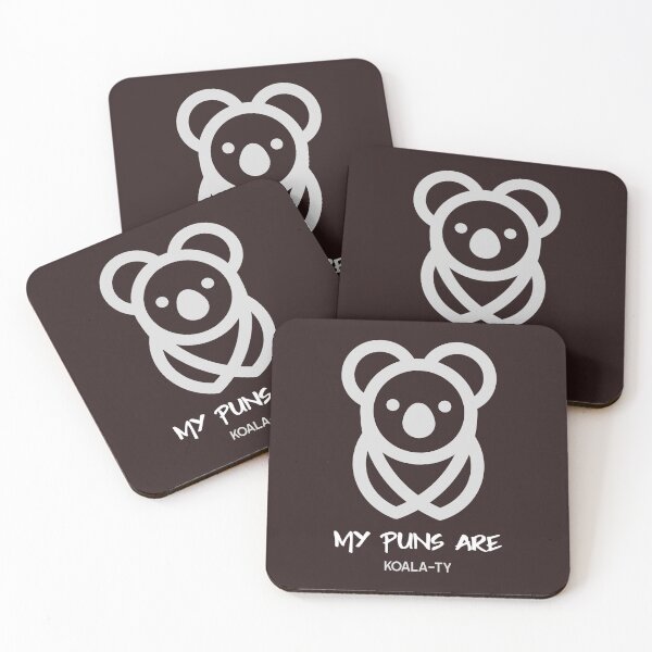 Item preview, Funny My Puns are Koala-ty designed and sold by Print-Forge.