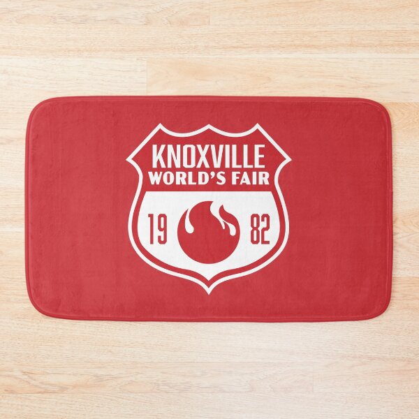 Item preview, 1982 Knoxville World's Fair Retro Shield (Red) designed and sold by deadmansupplyco.