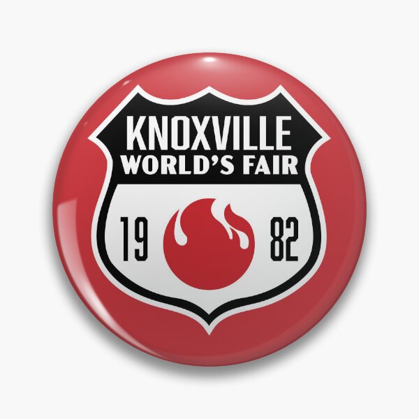 Item preview, 1982 Knoxville World's Fair Retro Shield (Black) designed and sold by deadmansupplyco.