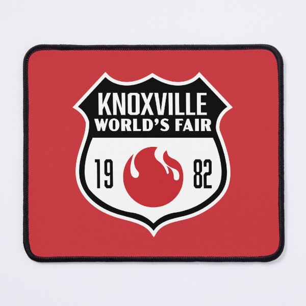 Item preview, 1982 Knoxville World's Fair Retro Shield (Black) designed and sold by deadmansupplyco.